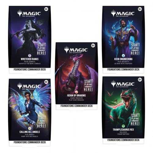 MTG: Foundations - Starter Commander Decks (5)