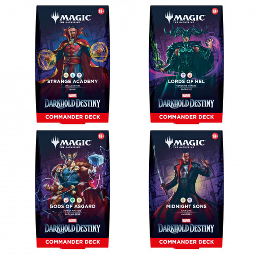 MTG Marvel: Darkhold Destiny - Commander Deck Display