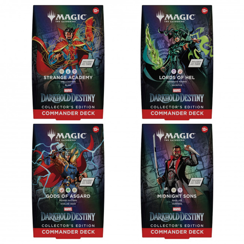 MTG Marvel: Darkhold Destiny - Collector Commander Deck Display