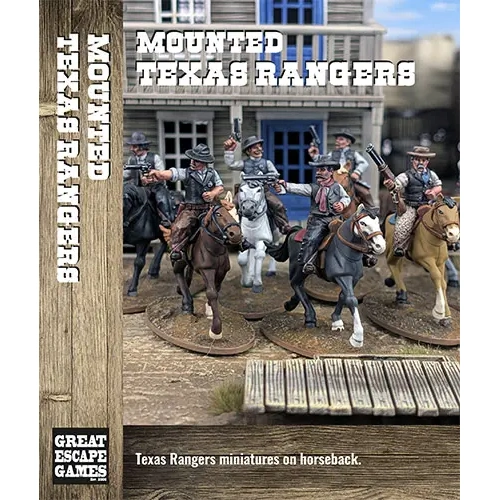 Dead Man's Hand Texas Rangers Mounted Gang (No Cards)