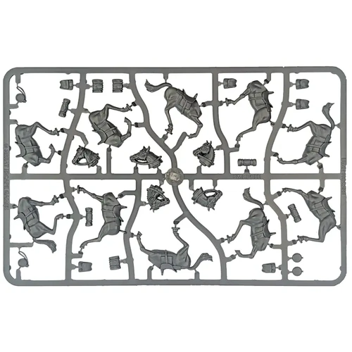 Dead Man's Hand Horses (Plastic)