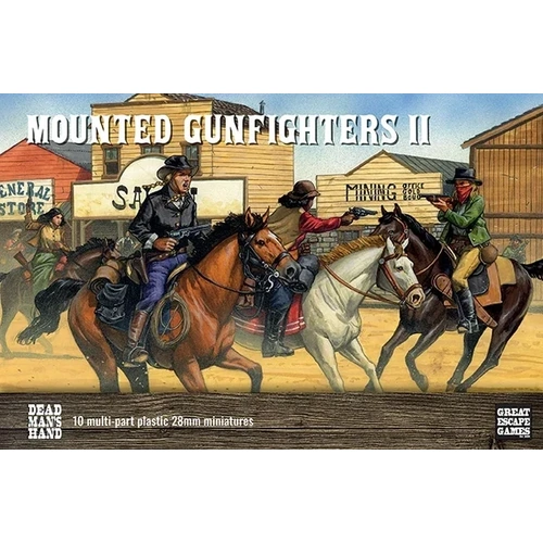 Dead Man's Hand - Mounted Gunfighters II - The Ladies (Plastic)