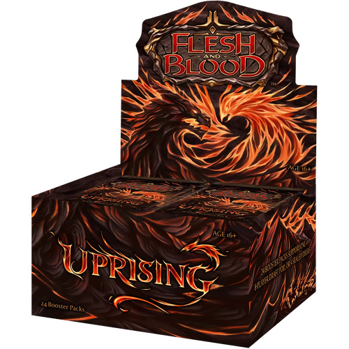 Flesh and Blood Uprising Booster Display