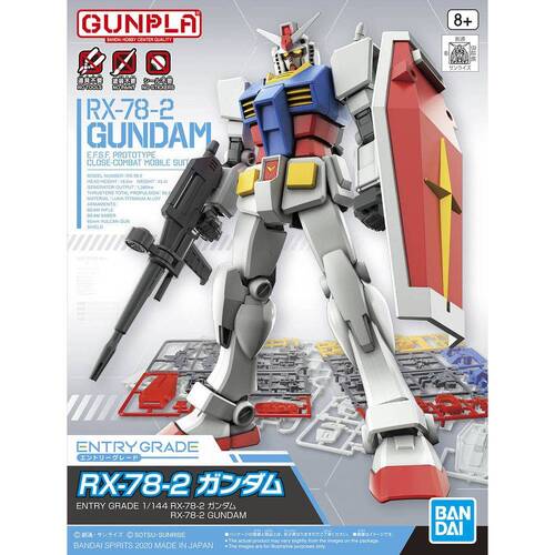 Entry Grade 1/144 Rx-78-2 Gundam 3l