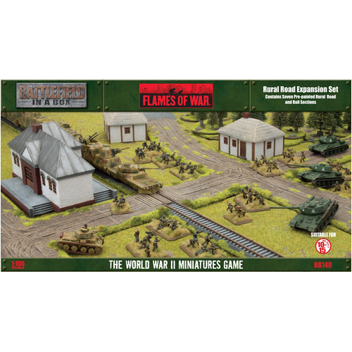 Battlefield in a Box: Rural Road Expansion Set (x7)