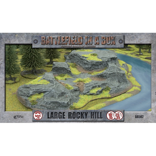 Battlefield in a Box: Large Rocky Hill (x1) - 15mm/30mm
