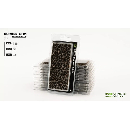 Gamers Grass Tufts Burned 2mm (Wild)