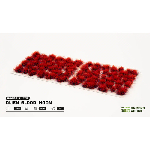 Gamers Grass Tufts Alien Blood Moon 6mm