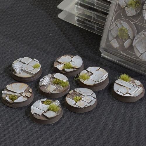 Temple Bases Round 32mm (x8)