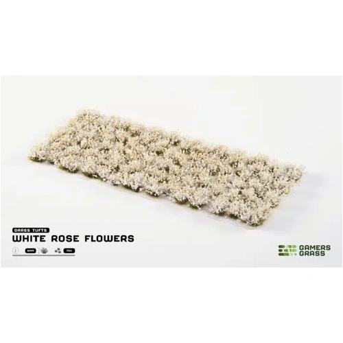 Gamers Grass White Rose Flowers