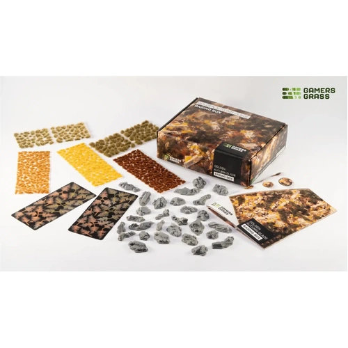 Gamers Grass Golden Autumn Glade Basing Box