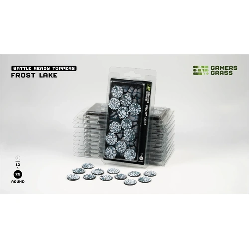 Gamers Grass - Frost Lake - Round 25mm (x12)