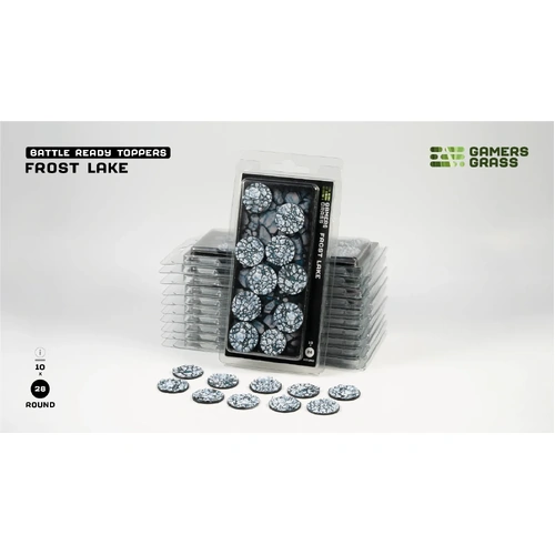 Gamers Grass - Frost Lake - Round 28mm (x10)