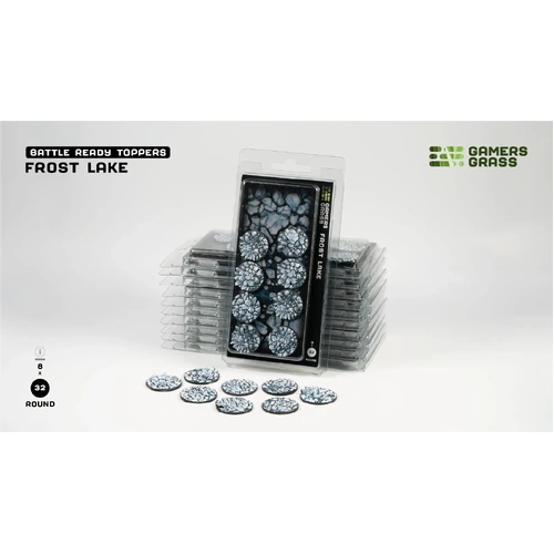Gamers Grass - Frost Lake - Round 32mm (x8)