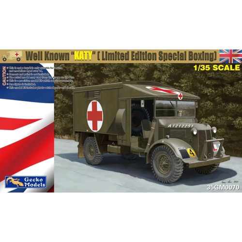 Gecko 1/35 Famous KATY(Special Edition) Plastic Model Kit 