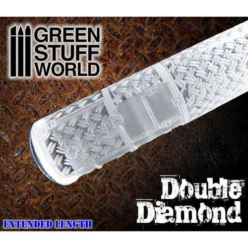Green Stuff Rolling Pin - Double Diamond