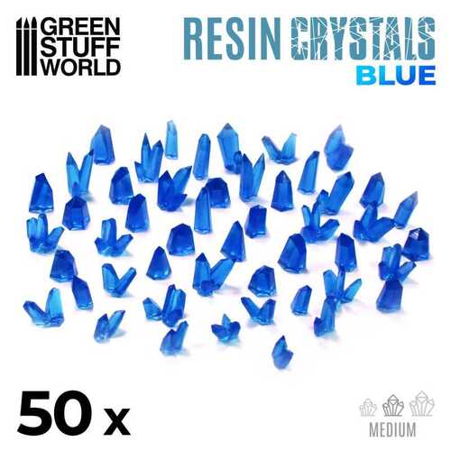 Medium Blue Crystals