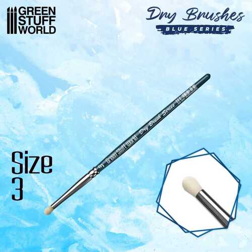 Green Stuff World BLUE SERIES Dry Brush - Size 3