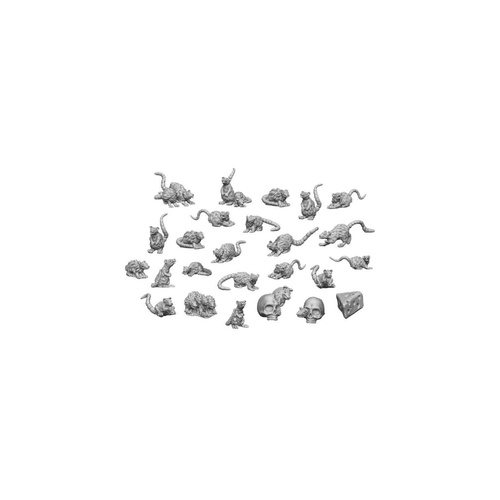 Green Stuff World - 3D Printed - Animals - Rats