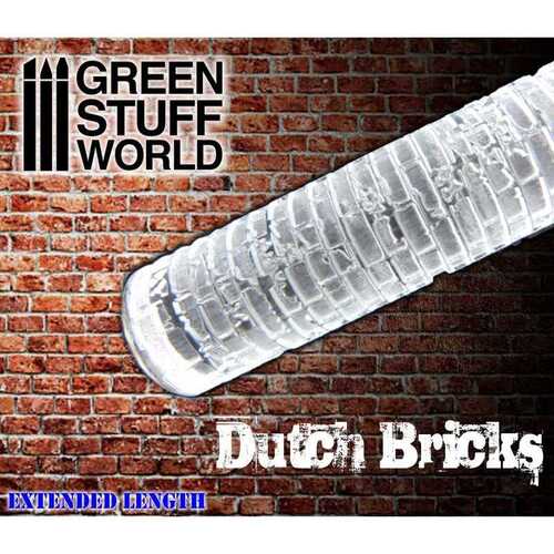 Green Stuff DUTCH Bricks Rollin Pin