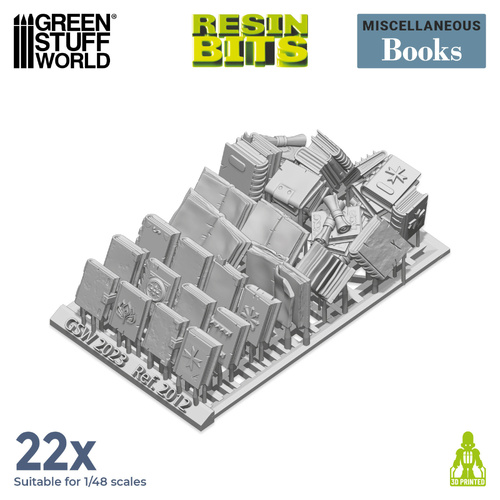 Green Stuff World - 3D Printed - Dungeons & Fantasy - Books