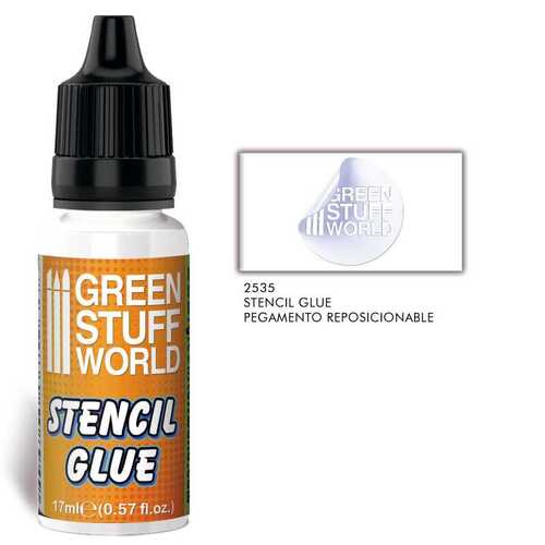 Green Stuff World STENCIL GLUE 17ml 