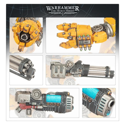 L/Astartes: Contemptor Dreadnought Weapons Frame 2