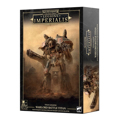 Legion Imperialis: Warlord Titan with Volkite & Macro Gat