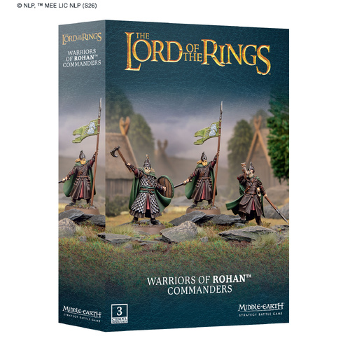 Middle-Earth Sbg: Warriors Of Rohan Commanders
