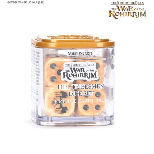 Middle-Earth Sbg: Hill Tribesmen Dice Set