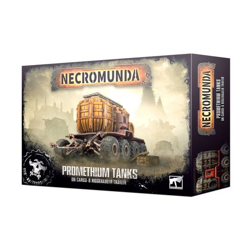 Nec. Promethium Tanks On Cargo-8 Trailer