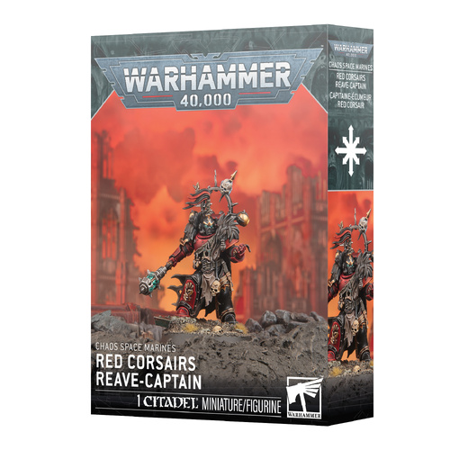 Chaos Space Marines: Red Corsairs Reave-captain