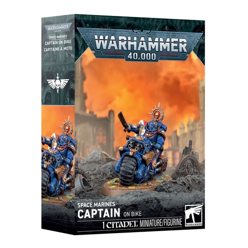 Space Marines: Captain On Bike