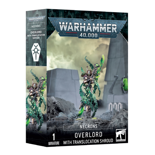 Necrons: Overlord + Translocation Shroud