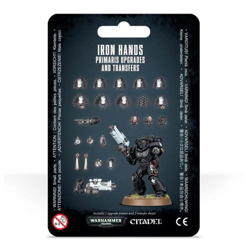 Iron Hands Primaris Upgrades