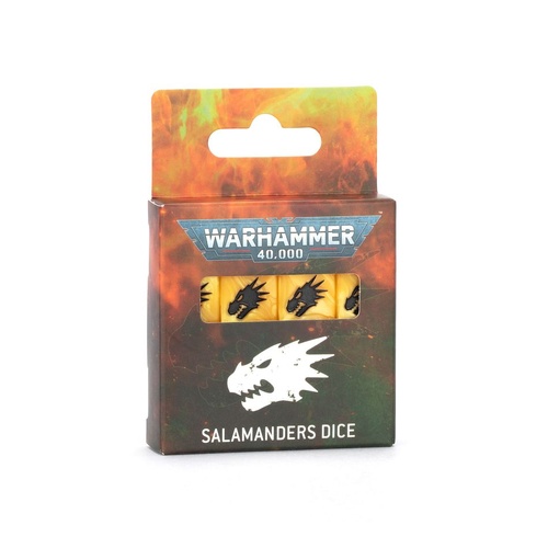 Warhammer 40000: Salamanders Dice