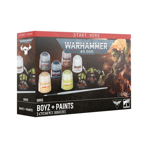 Warhammer 40000: Orks + Paints