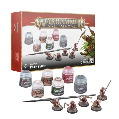 Orruk Warclans Gutrippaz + Paints Set