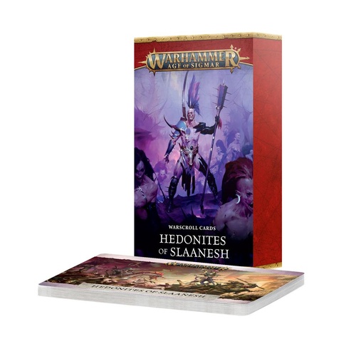 Warscroll Cards: Hedonites Of Slaanesh