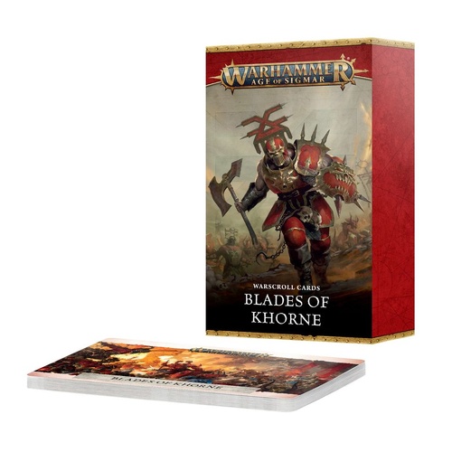 Warscroll Cards: Blades Of Khorne