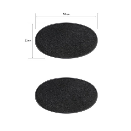 Oval Bases 90x52mm