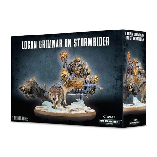 Space Wolves: Logan Grimnar on Stormrider