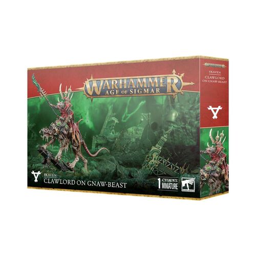 Skaven: Clawlord on Gnaw-beast