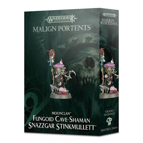 Gloomspite Gitz: Fungoid Cave-Shaman Snazzgar Stinkmullett