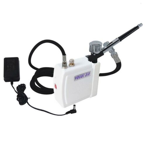 Hseng Mini Air Compressor Kit (Includes Hose and HS-30 Airbrush)