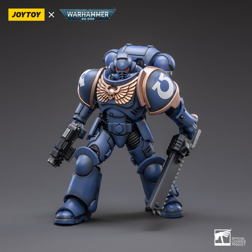 Joy Toy Warhammer 1/18 Scale Space Marines Ultramarines Outriders Brother Catonus