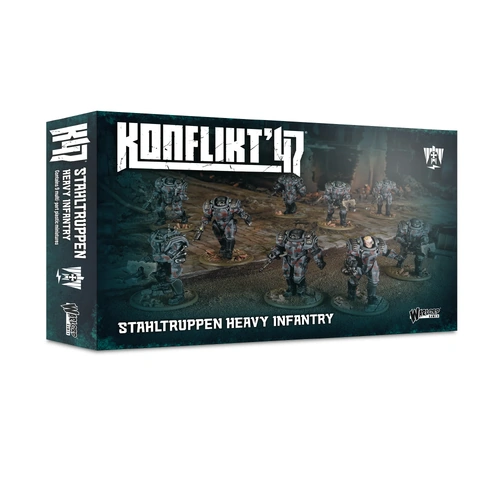 Konflikt '47 - Axis Stahltruppen Heavy Infantry - Preorder 27/11