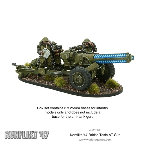 Konflikt '47 - British Commonwealth Tesla AT Gun (British Armoured Infantry)