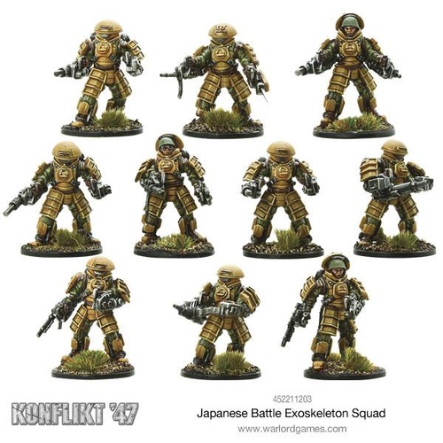 Konflikt '47 - Empire of Japan Battle Exoskeleton Squad