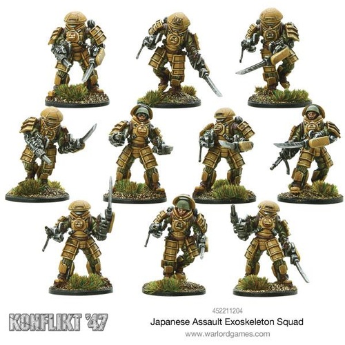 Konflikt '47 - Empire of Japan Assault Exoskeleton Squad